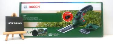 Bosch Isio Akku-Strauch und Grasscheren-Set 06008332010C