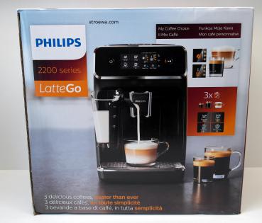 Philips Series 2200 Kaf­fee­voll­au­to­mat EP2230/ 10 schwarz