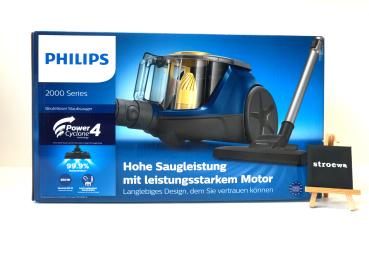 Philips Bo­dens­taub­sau­ger 2000 Series XB2125/09, beutellos, 850 Watt