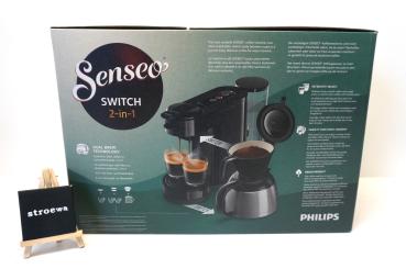 Preview: Philips Senseo Switch HD6592/64 Pad- und Kaffeemaschine schwarz