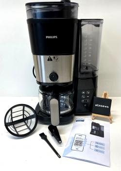 Philips All-in-1 Filterkaffeemaschine integriertes Kegelmahlwerk HD7900/50 Ausstellungsstück