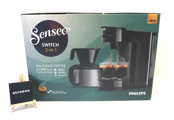 Philips Senseo Switch HD6592/64 Pad- und Kaffeemaschine schwarz